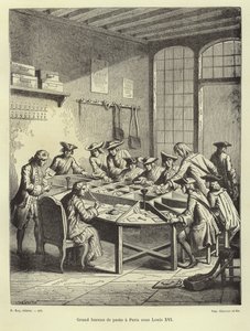 Párizsi postahivatal XVI. Lajos alatt alkotó: French School