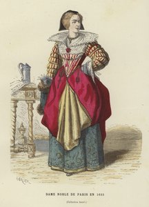párizsi nemesasszony, 1633 alkotó: French School