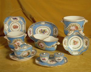 A Sevres Melbourne Service része, 1770-71 (lágypaszta porcelán)