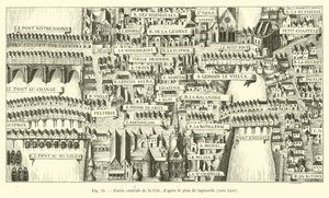 A Cité központi része a kárpitterv szerint 1540 körül alkotó: French School