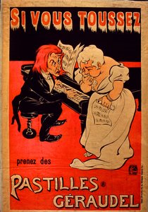 Geradel Pasztillák poszter alkotó: French School