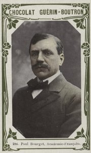 Paul Bourget, Academie-Francaise (színes fotó) alkotó: French School