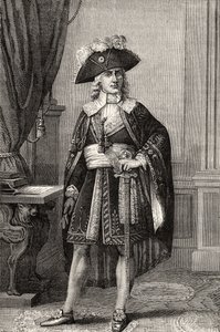 Paul Francois Jean Nicolas Comte de Barras (1755-1829), Louis Blanc "A francia forradalom története" című művéből alkotó: French School
