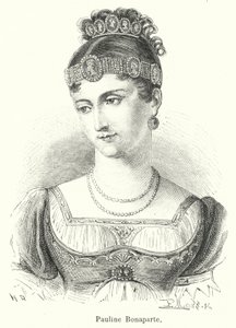 Pauline Bonaparte (metszet) alkotó: French School