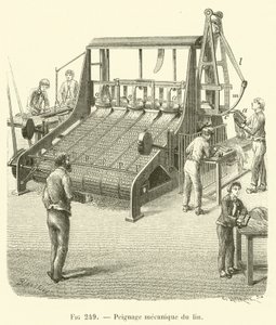 Mechanikus vászonfésülés (gravírozás) alkotó: French School