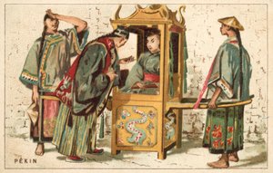 Peking (chromolitho) alkotó: French School