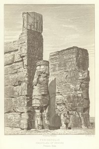 Persepolis, Xerxes Propylaea, jelen állam alkotó: French School