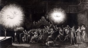 Phantasmagoria, Etienne Gaspard Robertson (1763-1837) tudományos és anekdotikus szabadidős emlékirataiból, Párizs, 1831 alkotó: French School