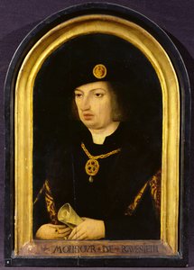 Cleves-i Fülöp ("Monsour de Ravestein" felirattal) 1502-34 körül (olaj a táblán) alkotó: French School