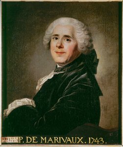 Pierre Carlet de Marivaux, francia drámaíró és regényíró ... alkotó: French School