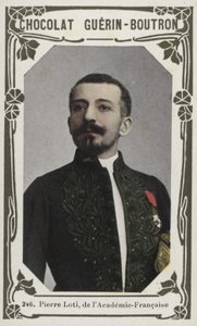 Pierre Loti, az Academie-Francaise (színes fotó) alkotó: French School