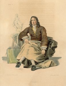 Pierre Puget (színes metszet) alkotó: French School
