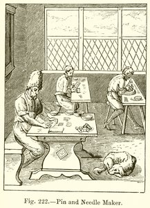 Tű és tű készítő alkotó: French School