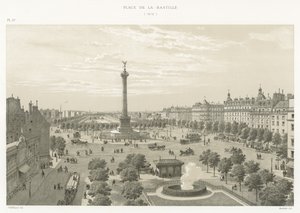 Place de la Bastille, 1878 alkotó: French School