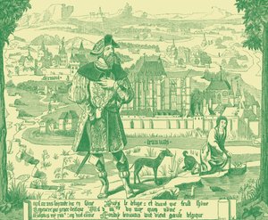 "Clermont en Beauvais térképe" alkotó: French School