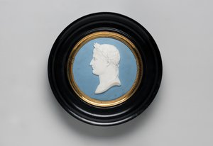 Emléktábla, 1790 körül (kemény paszta porcelán) alkotó: French School