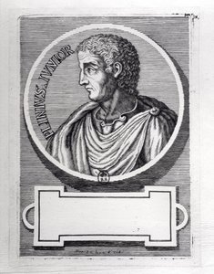 Ifjabb Plinius (61-113) alkotó: French School