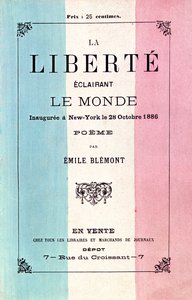 Emile Blemont (1839-1927) verse a Szabadság-szobor felavatásán, 1886. október 28-án alkotó: French School