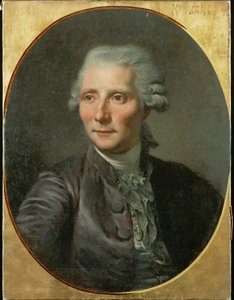 Pierre Augustin Caron de Beaumarchais költő Portré Greuze után ... (festmény, vászon) alkotó: French School