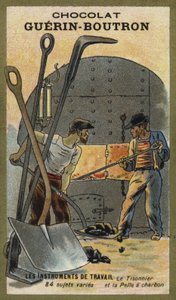 Póker és szénlapát alkotó: French School