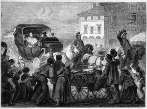 VII. Pius pápa (PIO PIUS) (1742-1823) április 4-én hagyta el Párizst alkotó: French School