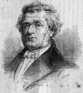 Alphonse Lavallee (1791-?), nantes-i üzletember, a mérnököket képző Ecole Centrale des Arts et Manufactures (vagy Ecole Centrale Paris) alapítója portréja. Metszet a "Le Monde Illustre" 346. számában, 1863. november 28-án. alkotó: French School