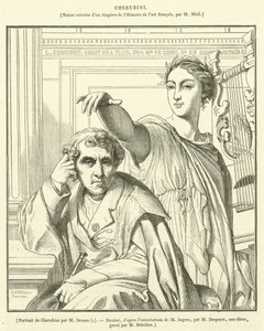 Cherubini portréja alkotó: French School