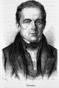 Abel Francois Villemain francia professzor és politikus (1790-1867) portréja alkotó: French School
