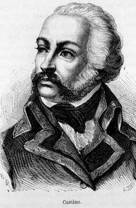 Adam Philippe, Comte de Custine (1740 - 1793), francia tábornok portréja - Henri Martin „” L’Histoire de France” című könyvében alkotó: French School