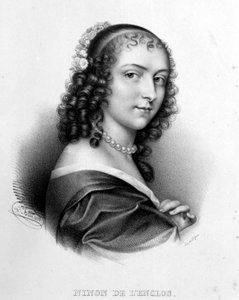 Az Enclos (vagy Ninon de Lenclos vagy Ninon de Lanclos) Anne „” Ninon ”” portréja alkotó: French School