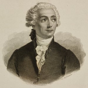 Antoine-Laurent Lavoisier portréja (Párizs alkotó: French School