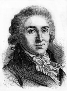 Armand Gensonne (1758-1793) a kongresszus helyettesének portréja. Metszet a 19. század végéről. alkotó: French School