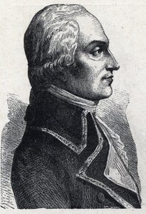 Armand Louis de Gontaut Biron katonai francais portréja (1747-1793) 1889-es metszet. Magángyűjtemény. alkotó: French School