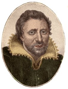 Ben Jonson (1572-1637) angol író és drámaíró portréja alkotó: French School
