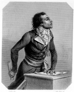 Bertrand Barère de Vieuzac (1755-1841) francia politikus portréja. Lamartine „A Girondinok története” című művében alkotó: French School