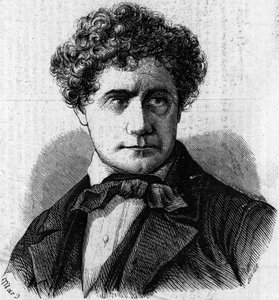 Brigham Young (1801-1877), amerikai politikus és a mormonok vezetője portréja. Metszet a „” Le Monde Illustré”” 39. számában, január 9 alkotó: French School