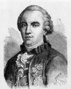 Buffon portréja (1707 - 1788) - a Tudományos albumban; jeles tudósok; Nagy felfedezések””” 1896. alkotó: French School