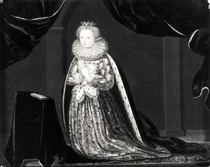 Klevei Katalin (1417-79) Guise-i hercegnő portréja