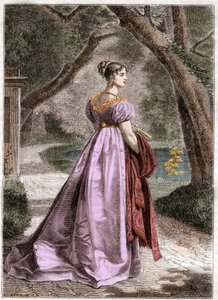 Württembergi Katalin portréja 1783 1835 Vesztfália királynője - Württembergi Katalin, Jerome Bonaparte wesfáliai királynő (1783-1835) feleségének portréja - A -dolphoiers "Histoire de l