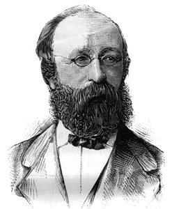 Charles Demole (1828-1908) francia politikus portréja. Metszet a „” The Illustrated World”-ben, január 16 alkotó: French School