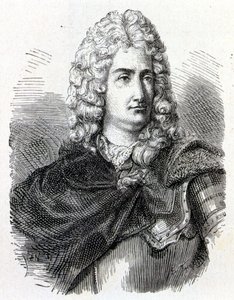 Charles François Du Fay (Dufay?) (1698 - 1739), francia kémikus és fizikus portréja – az Album de la Science című kiadványban; jeles tudósok; Nagy felfedezések””” 1896. alkotó: French School