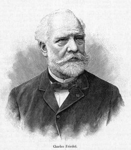 Charles Friedel (1832-1899) francia kémikus és ásványkutató portréja. alkotó: French School