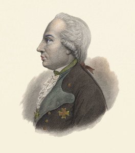 Charles Guillaume Ferdinand, Brunswick hercege (1735-1806), porosz tábornok portréja. in "Portraits des Hommes Useful". alkotó: French School