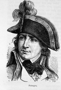 Charles Pichegru francia tábornok (1761-1804) portréja – Henri Martin „Franciaország története” című művében alkotó: French School