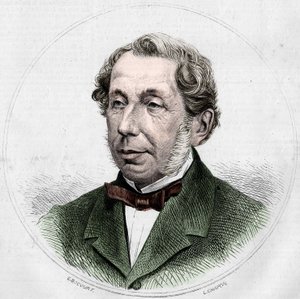 Charles de Remusat (1797-1875) külügyminiszter portréja. Metszet a „” Le Monde Illustré”” 748. számában, 1871. augusztus 12. alkotó: French School