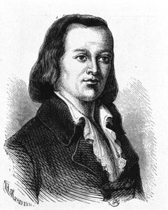 Claude Chappe (1765-1807), francia mérnök portréja, aki az első légi távírót készítette – az „Album de la Science; jeles tudósok; Nagy felfedezések””” 1896. alkotó: French School