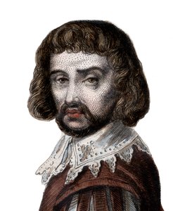 Claude Gellee Le Lorrain (1600-1682) francia festő portréja. alkotó: French School