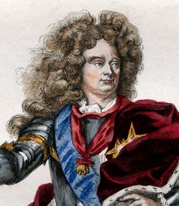 Claude Louis Hector de Villars (1653-1734), francia marsall portréja. alkotó: French School
