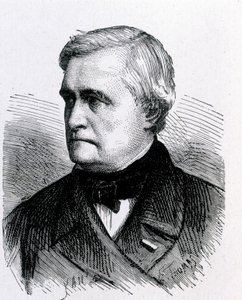 Claude Pouillet francia fizikus (1790 - 1868) portréja - az Album de la Science című kiadványban; jeles tudósok; Nagy felfedezések””” 1896. alkotó: French School