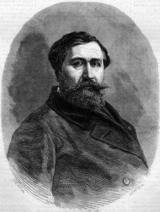 Alfred Emilien de Nieuwerkerke gróf (1811-1892), francia szobrász és főtisztviselő portréja. Metszet a „” Le Monde Illustré”” 212. számában, 1861. május 4. alkotó: French School